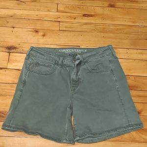 American Eagle Super Stretch Midi Shorts